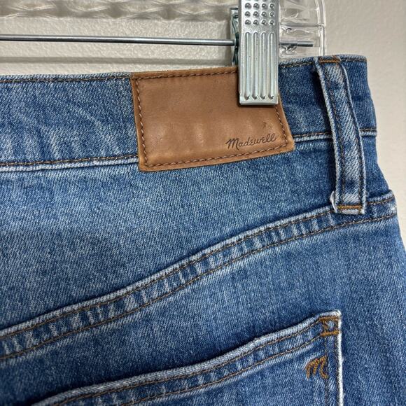 Madewell The High-Rise Slim Crop Boyjean: Knee-Rip Edition - Size 28 - Picture 6 of 8